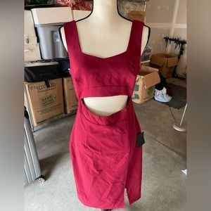 Lulus NWT cutout mini dress